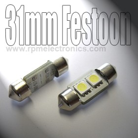 31mm Festoon 2 LED Bulb